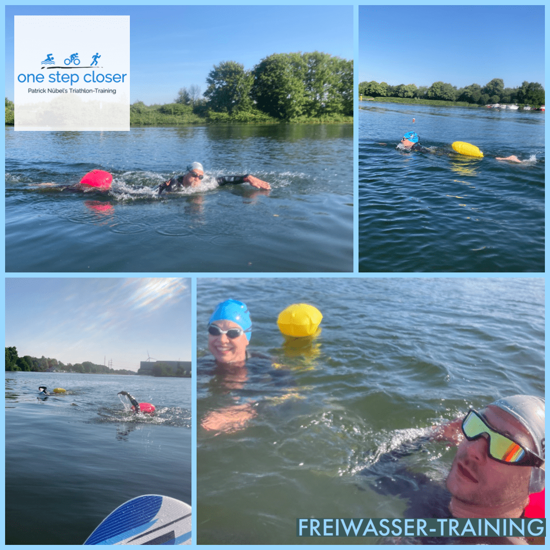 Personal-Training Freiwasser-Schwimmen mit SUP-/Kajak-Begleitung in Bochum und Umgebung Time4Sports