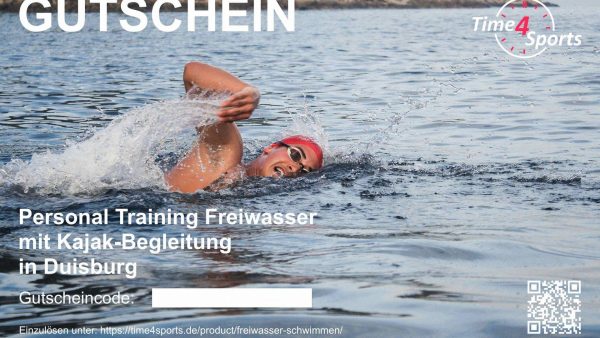 Gutschein Personal Freiwassertraining