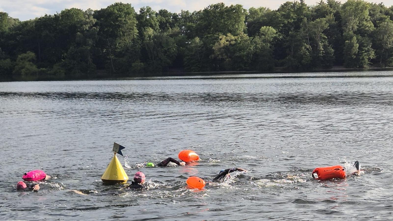 Freiwasser-Schwimmen mit Kajak-Begleitung in Duisburg 🛶 – Bild 5