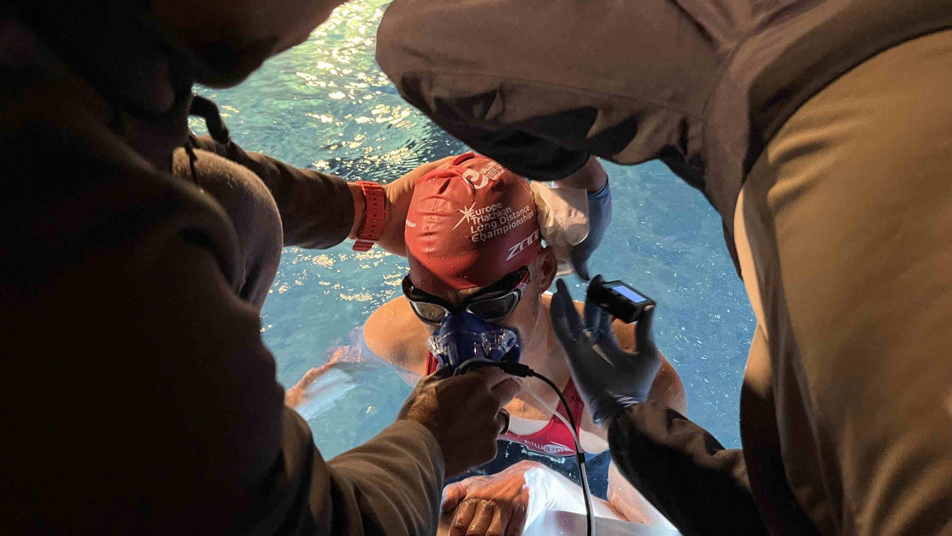 Laktattest Schwimmbad