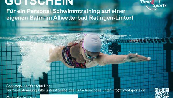 Gutschein Personal Schwimmtraining Ratingen